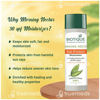 Biotique Morning Nectar Sun Protect Spf 30+ Sunscreen 120 ML