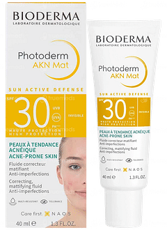 Bioderma Photoderm Akn Mat Spf 30 Pa+++ Invisible 40ml Bioderma Photoderm Akn Mat Spf 30 Pa+++ Invisible 40ml
