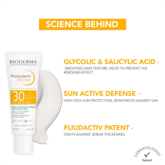 Bioderma Photoderm Akn Mat Spf 30 Pa+++ Invisible 40ml