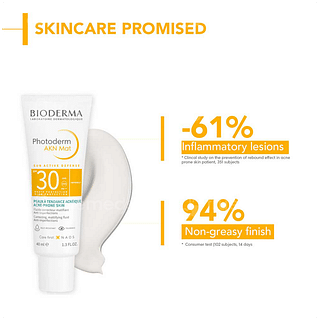 Bioderma Photoderm Akn Mat Sunscreen Spf 30+++ Lotion 40ml