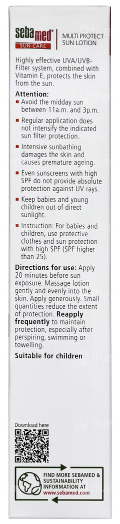 Sebamed Sun Care 50+ Multi Protect Sun Lotion 150ml