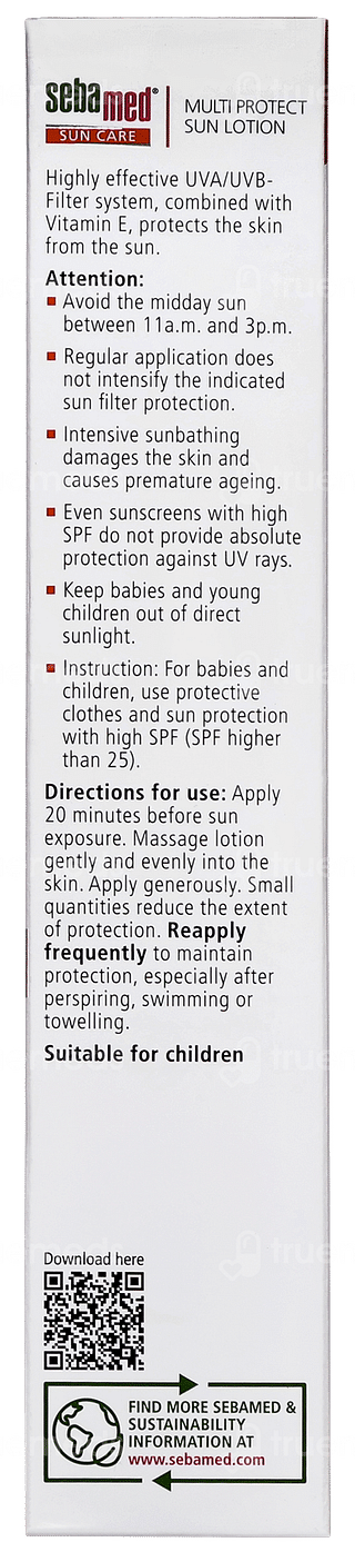 Sebamed Sun Care 50+ Multi Protect Sun Lotion 150ml