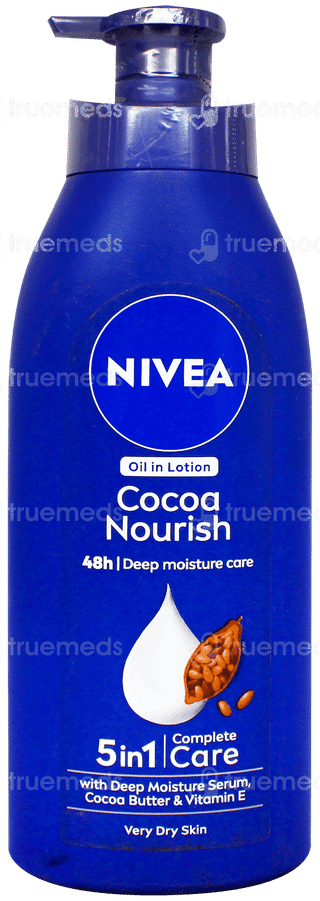 Nivea Cocoa Nourish Complete Care 5 In 1 Lotion 400Ml