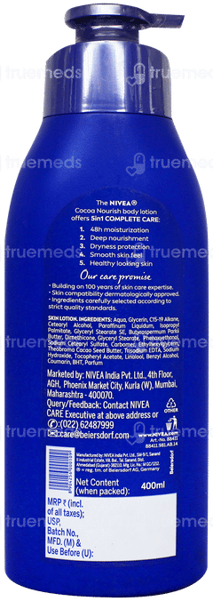 Nivea Cocoa Nourish Complete Care 5 In 1 Lotion 400Ml