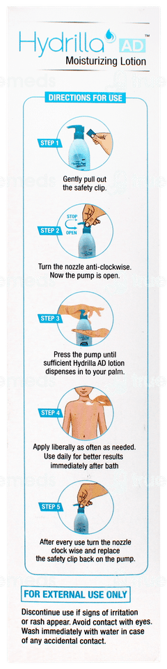 Hydrilla Ad Moisturizing Lotion 200ml