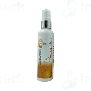 Sunsophic Spf 50 Pa+++ Sunscreen Lotion 70ml