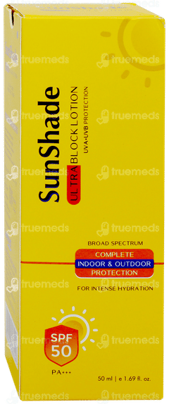 Sunshade Ultra Block Spf 50 Pa+++ Lotion 50ml