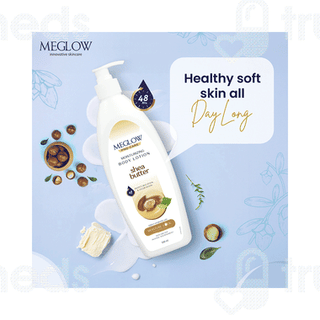 Meglow Pro Care Shea Butter Moisturising Body Lotion 500 ML