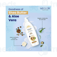 Meglow Pro Care Shea Butter Moisturising Body Lotion 500 ML