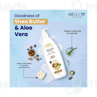 Meglow Pro Care Shea Butter Moisturising Body Lotion 500 ML