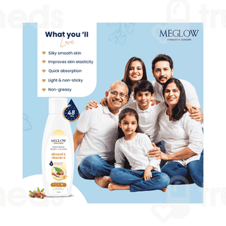 Meglow Pro Care Almond And Vitamin E Moisturising Body Lotion 150 ML