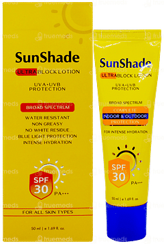 Sunshade Ultra Block Spf 30 Pa+++ Lotion 50ml Sunshade Ultra Block Spf 30 Pa+++ Lotion 50ml