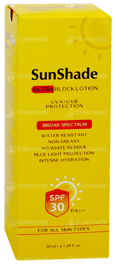 Sunshade Ultra Block Spf 30 Pa+++ Lotion 50ml
