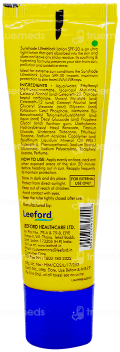 Sunshade Ultra Block Spf 30 Pa+++ Lotion 50ml