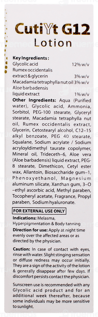 Cutiyt G12 Lotion 30ml