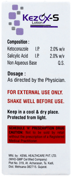 Kezox S Lotion 30ml