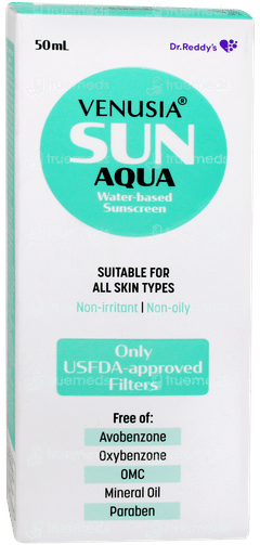 Venusia Sun Aqua Spf 65+ Pa++++  Sunscreen 50ml