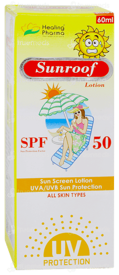 Sunroof Spf 50 Sun Screen Lotion 60ml
