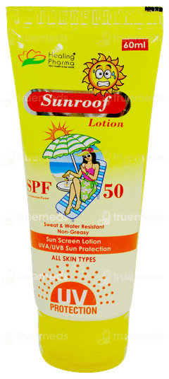 Sunroof Spf 50 Sun Screen Lotion 60ml