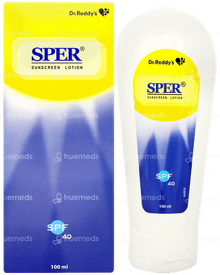 Sper Spf 40 Sunscreen Lotion 100ml