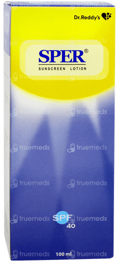 Sper Spf 40 Sunscreen Lotion 100ml