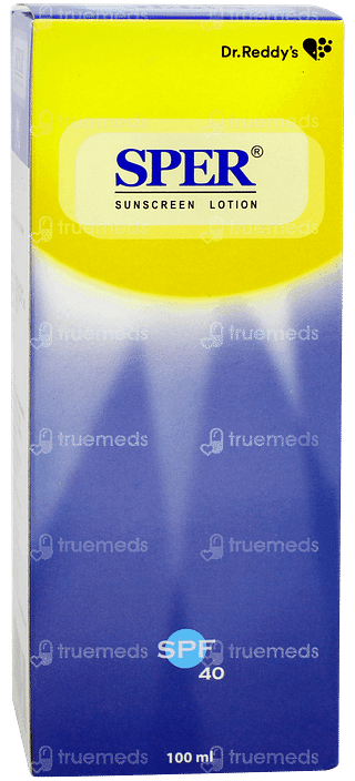 Sper Spf 40 Sunscreen Lotion 100ml