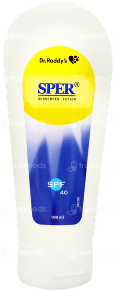 Sper Spf 40 Sunscreen Lotion 100ml