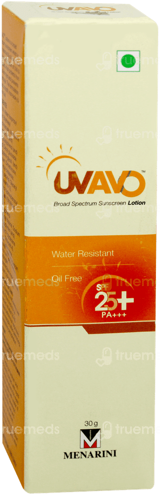 Uvavo Spf 25+ Pa+++ Sunscreen Lotion 30Gm