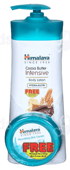 Himalaya Cocoa Butter Intensive Body Lotion 400Ml With Himalaya Nourishing Skin Cream 50Ml Free Himalaya Cocoa Butter Intensive Body Lotion 400Ml With Himalaya Nourishing Skin Cream 50Ml Free