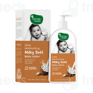 Mother Sparsh Daily Moisturizing Milky Soft Baby Lotion 400ml
