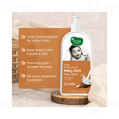 Mother Sparsh Daily Moisturizing Milky Soft Baby Lotion 400ml