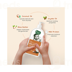 Mother Sparsh Daily Moisturizing Milky Soft Baby Lotion 400ml