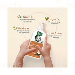 Mother Sparsh Daily Moisturizing Milky Soft Baby Lotion 400ml