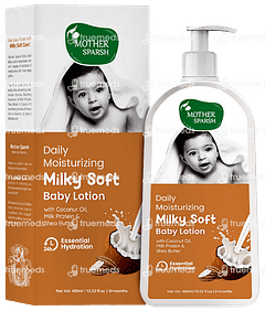 Mother Sparsh Daily Moisturizing Milky Soft Baby Lotion 400ml