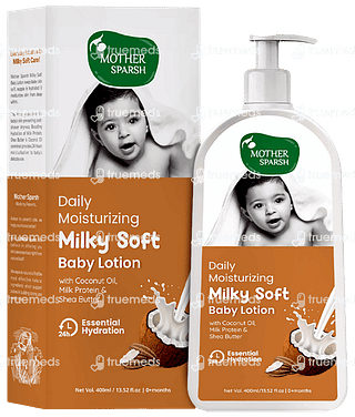 Mother Sparsh Daily Moisturizing Milky Soft Baby Lotion 400ml