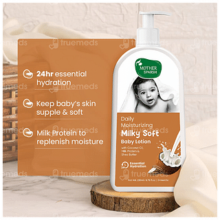 Mother Sparsh Daily Moisturizing Milky Soft Baby Lotion 400ml