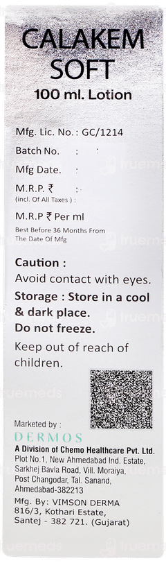 Calakem Soft Lotion 100ml