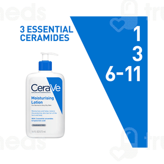 Cerave Moisturizing Dry To Very Dry Skin Lotion 473ml