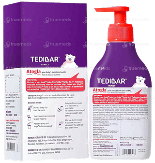 Tedibar Atogla Baby Moisturizing Lotion 400ml