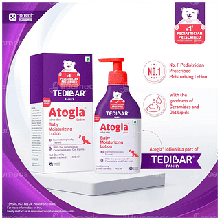 Tedibar Atogla Baby Moisturizing Lotion 400ml