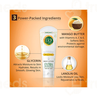 Borolines Bo Body Mango Butter Extra Hydration For Dry Skin Body Lotion 250ml