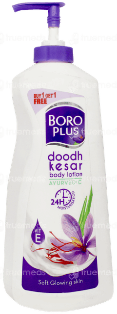 Boro Plus Doodh Kesar Body Lotion 400ml Buy 1 Get 1 Free