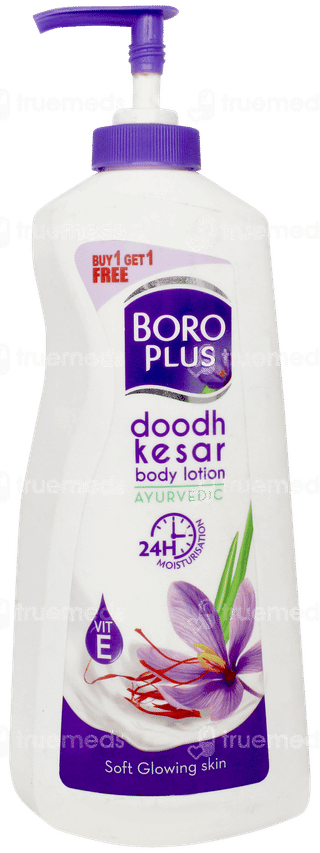 Boro Plus Doodh Kesar Body Lotion 400ml Buy 1 Get 1 Free