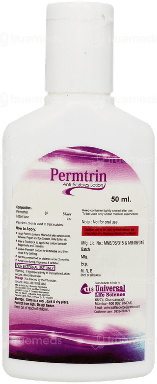 Permtrin Lotion 50ml