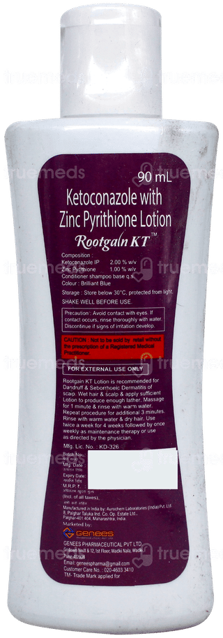 Rootgain Kt Lotion 90Ml