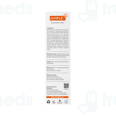 Uviple Spf 50+ Sunscreen Lotion 60ml