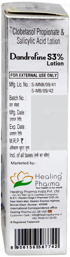 Dandrofine S3% Lotion 30ml