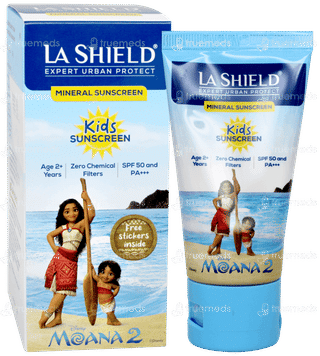 La Shield Kids Spf 50 Pa+++ Mineral Sunscreen 50gm