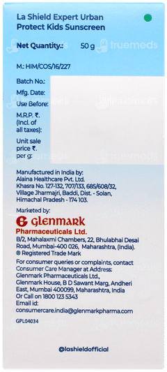 La Shield Kids Spf 50 Pa+++ Mineral Sunscreen 50gm