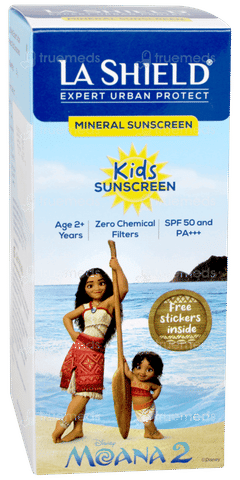 La Shield Kids Spf 50 Pa+++ Mineral Sunscreen 50gm